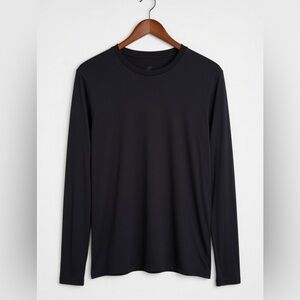 Baban Republic Men's Black Long Sleeve Shirt